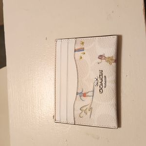 Coach card holder